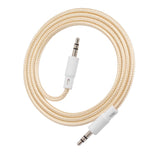 3.5mm Jack Auxiliary Audio Cable Male to Male Stereo Audio Extension Cord,Black