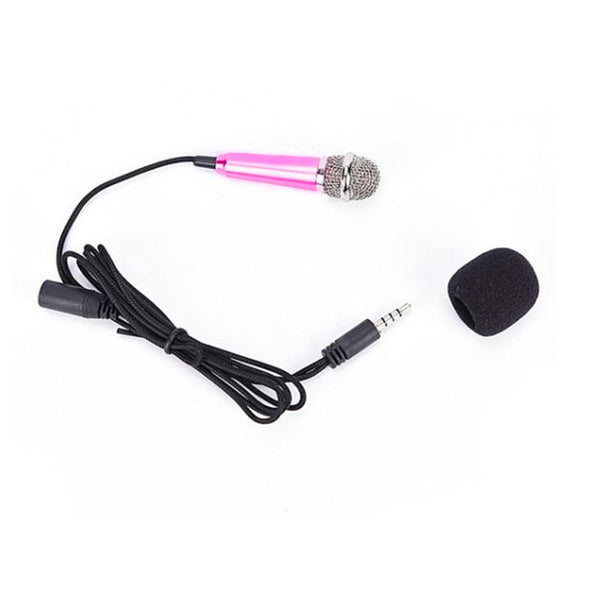 Mini Portable 3.5mm Stereo Mic Audio Microphone For Phone Accessories