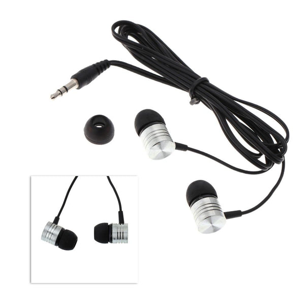In-ear Piston Earphone Headset with Earbud Listening Music for Smartphone MP3 MP4