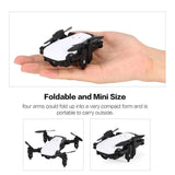 720p RC Quadcopter Drone with Camera Mini Pocket Foldable RC Drone FPV Selfie Real-time Altitude Hold Headless Mode 3D Flip Wifi