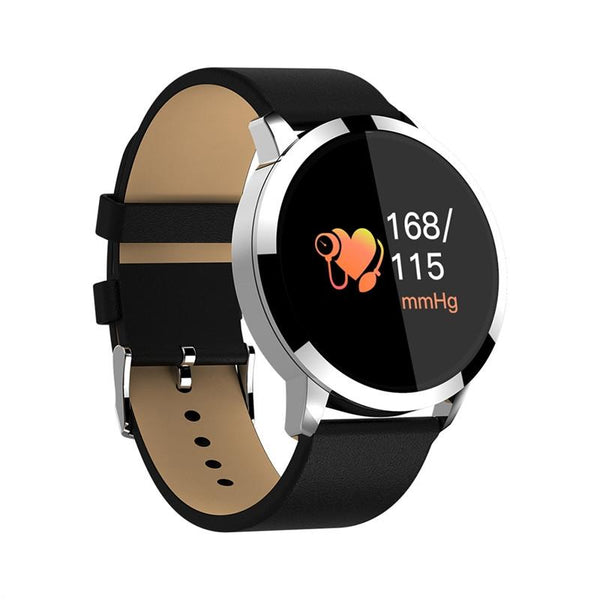 Waterproof 0.95 inch OLED Screen Smart Watch Sports Tracker Fitness Watch Blood Oxygen Blood Pressure Heart Rate Monitor Smartwatch for iOS 9.0/ Android 4.4 Phones