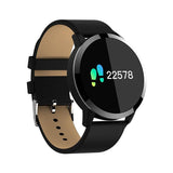 Waterproof 0.95 inch OLED Screen Smart Watch Sports Tracker Fitness Watch Blood Oxygen Blood Pressure Heart Rate Monitor Smartwatch for iOS 9.0/ Android 4.4 Phones