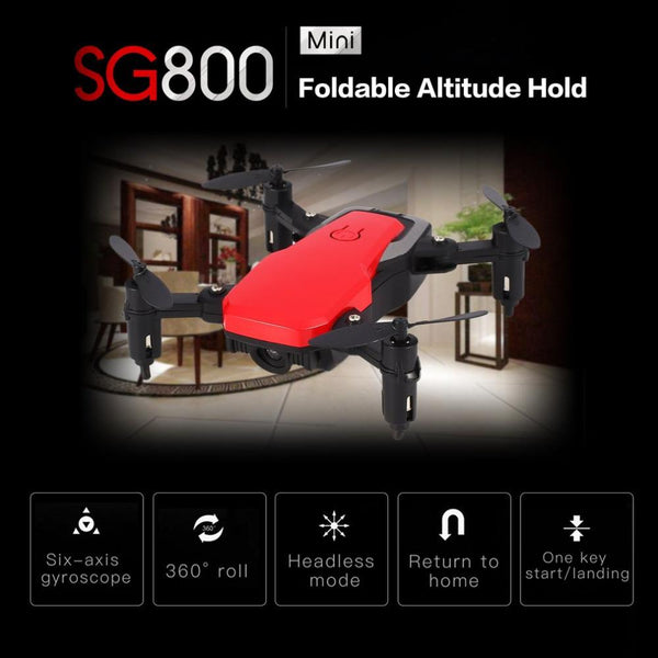 2.4Ghz RC Quadcopter Drone Aircraft Altitude Hold One Key Return Headless Mode 3D Flip RC Quadcopter Drone 4 Channels RC