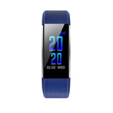 M200 0.96 Inch OLED Color Screen Bluetooth Smart Wristband Bracelet IP67 Waterproof Pedometer Blood Pressure Blood Oxygen Heart Rate Monitor Call/ SMS Reminder Watch Smartband for Android 4.4 / iOS 8.0