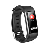 M200 0.96 Inch OLED Color Screen Bluetooth Smart Wristband Bracelet IP67 Waterproof Pedometer Blood Pressure Blood Oxygen Heart Rate Monitor Call/ SMS Reminder Watch Smartband for Android 4.4 / iOS 8.0