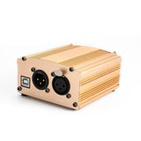 48V USB Phantom Power Supply USB2.0 Cable Dual Plug Microphone Cable For Micro Microphone Condenser Recording Equipment