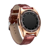 TQ920 2G Bluetooth Smart Watch Phone MTK6261D 32MB RAM 32MB ROM Heart Rate Monitor Blood Pressure Pedometer Smart Watch Fitness Tracker Sim Card with 0.3MP Camera