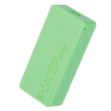 5600mAh 2*18650 USB Portable Power Bank Battery Charger Case DIY Box Portable External Backup Battery Charger For Smart Phones