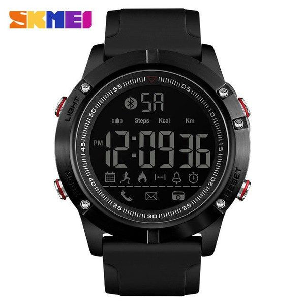 SKMEI Bluetooth Electronic Fitness Tracker Digital Sports Smart Watch Men Pedometer Call Message Alert Reminder Smartwatch Boys