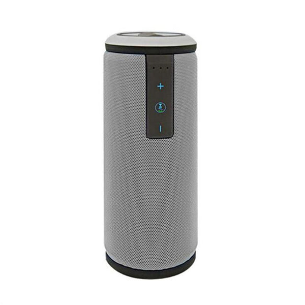 X6 Portable Bluetooth 4.0 Wireless Speaker with HD Sound and Bass Outdoor Waterproof Power Bank Function (Silver Gray)
