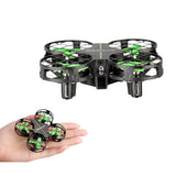 DWI D2 Mini Drone 3D Flips One-Key Return Headless Mode H/L Speed Switch Portable RC Quadcopter with LED Flash Light