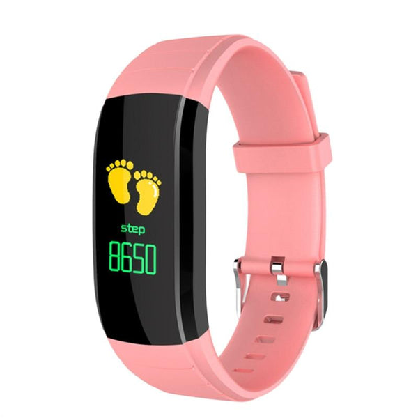 Fitness Tracker Waterproof Color Screen Fitness Watch Heart Rate Monitor Activity Tracker Smart Bracelet Pedometer Wristband
