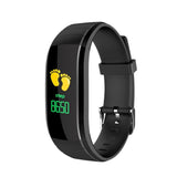 Fitness Tracker Waterproof Color Screen Fitness Watch Heart Rate Monitor Activity Tracker Smart Bracelet Pedometer Wristband