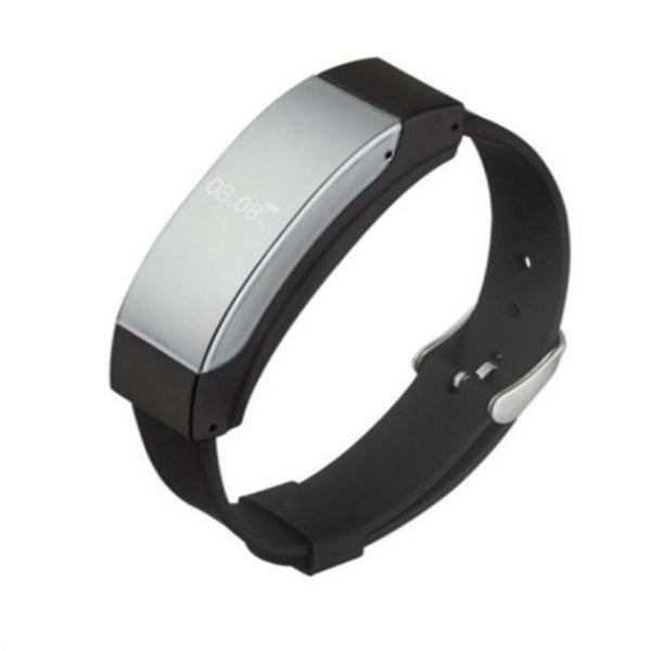 Smart Watch and Bluetooth Earphone 2 in 1 Smart Bracelet Pedometer Blood Oxygen Pressure Heartrate Monitor Sleep Monitor (Black)
