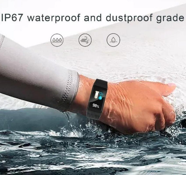 F601 Smart Watch Colorful Screen Waterproof Bluetooth Sport Fitness Tracker