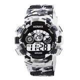 Men's Clock Sport Digital LED Waterproof Wrist Watch Luxury Men Analog Digital Military Army Stylish Mens Electronic watch Clock