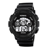 Men's Clock Sport Digital LED Waterproof Wrist Watch Luxury Men Analog Digital Military Army Stylish Mens Electronic watch Clock