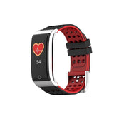 E08 0.96 Inch Smart Watch Waterproof Heart Rate Blood Pressure Pedometer Color Display Fitness Tracker Smart Band
