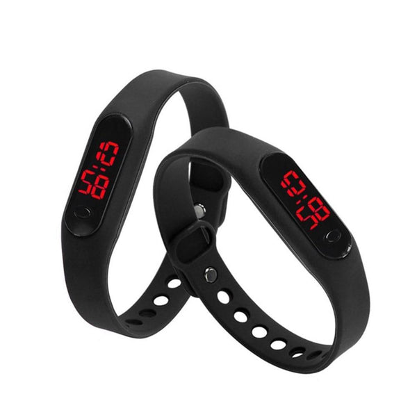 Fashion Sport Watch LED Display Electronic Digital Watch Ladies Unisex Bracelet Watch clock Montre Homme Relogio Feminino hot