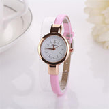 2018 New Fashion Women Lady Round Quartz Analog Bracelet Wristwatch Watch Gift  ladies watch relogio feminino free shipping