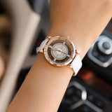 WOMAGE Brand Women Watches Fashion Leather Smart Watch Dial Casual Watches