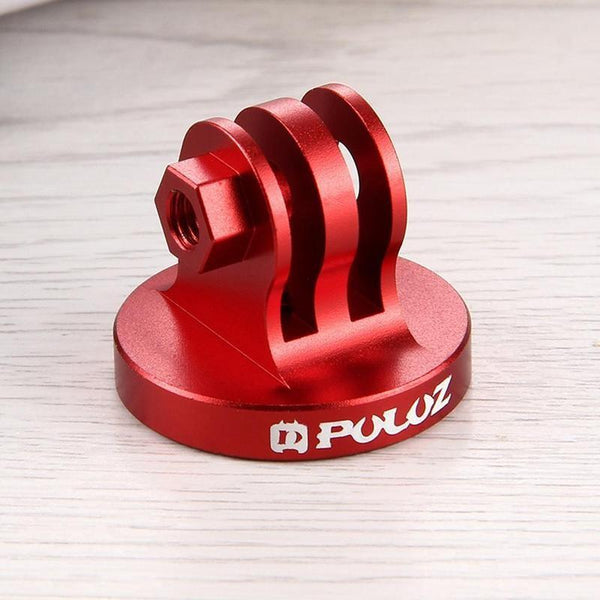 PULUZ CNC Aluminum Alloy Tripod Mount Base Colorful Tripod Adapter