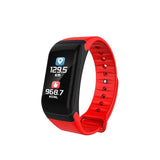 F1 Smart Wristbands Heart Rate Blood Pressure Smart Bracelet For Android IOS Smart Watch Women Men Message Call Reminder Watches