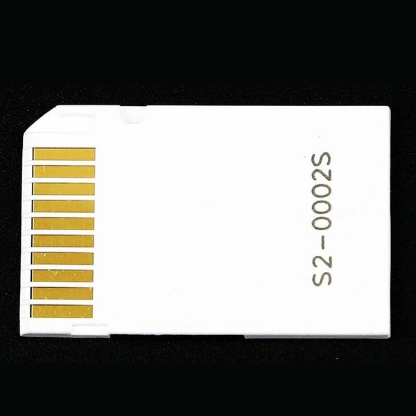 NEW CR 5400 PhotoFast MicroSD MicroSDHC TF Card to MS Pro Duo Dual Slot Adapter
