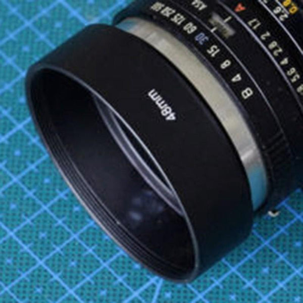 1 pcs 48mm Camera Special Metal Lens Hood RR