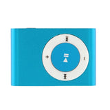 Orange Mini Fashion Clip Metal MP3 Music Player Support SD TF Card