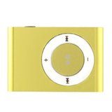 Orange Mini Fashion Clip Metal MP3 Music Player Support SD TF Card