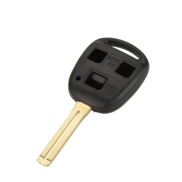Uncut Blade Remote Blank Car Key Shell Case for Lexus ES300 GS LS IS RX 3 Button