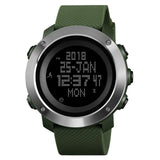 SKMEI Compass Countdown Sports Watches Waterproof Mens Watches Top Brand Luxury Pedometer Calories Electronic Digital Watch Men