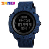 SKMEI Compass Countdown Sports Watches Waterproof Mens Watches Top Brand Luxury Pedometer Calories Electronic Digital Watch Men