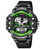LED Outdoor Electronic Wristwatch Waterproof Sport Digital Smart Watch Luminous Analog Digital Outdoors Electronic WristWatch