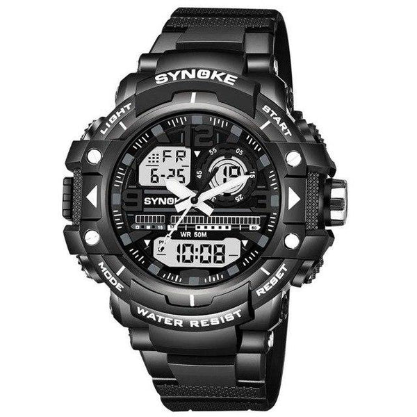 LED Outdoor Electronic Wristwatch Waterproof Sport Digital Smart Watch Luminous Analog Digital Outdoors Electronic WristWatch