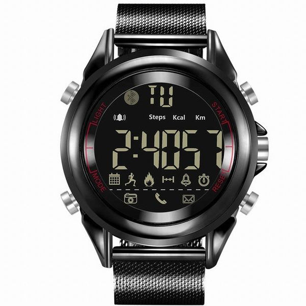 JeiSo Men Smart Watch Calorie Pedometer Multi-Functions Remote Waterproof Digital Sports Men's SmartWatch For IOS And Android