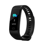 BANGWEI Smart Wrist Band Mens Bluetooth alarm clock heart rate Monitoring Clock Fitness Smart Watch Bracelet Sleep detection+Box