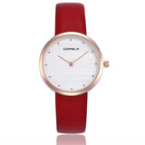 MINHIN Ladies Dress Watch Genuine Leather Watchband Women Quartz Wristwatches 5 Colors Smart Watches Top Brand Luxury Watches