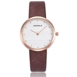 MINHIN Ladies Dress Watch Genuine Leather Watchband Women Quartz Wristwatches 5 Colors Smart Watches Top Brand Luxury Watches
