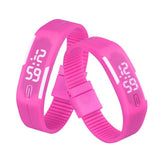 Relojes Hombre  2018 Mens 13 Colors Womens Rubber LED Watch Date Sports Bracelet Digital Wrist Watch High Quality Watch Men