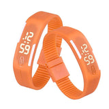 Relojes Hombre  2018 Mens 13 Colors Womens Rubber LED Watch Date Sports Bracelet Digital Wrist Watch High Quality Watch Men