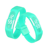 Relojes Hombre  2018 Mens 13 Colors Womens Rubber LED Watch Date Sports Bracelet Digital Wrist Watch High Quality Watch Men