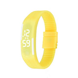 Relojes Hombre  2018 Mens 13 Colors Womens Rubber LED Watch Date Sports Bracelet Digital Wrist Watch High Quality Watch Men