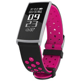 Smart Fitness Bracelet Watch Wristband Sleep Monitor Heart Rate Multifunction Tracker Touchpad Digital Sport Balck Wrist Watch