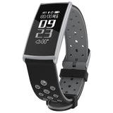Smart Fitness Bracelet Watch Wristband Sleep Monitor Heart Rate Multifunction Tracker Touchpad Digital Sport Balck Wrist Watch