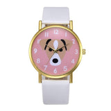Hot Sale Fashion Watch Womens Retro Design Leather Band Analog Alloy Quartz Wrist Watch montre femme gift