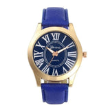 2018New Mens Watches Top Brand Luxury Leather Watch Men Analog Quartz Wrist Watch montre femme best gift